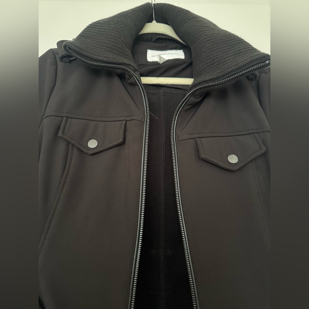 Bcbgeneration Black Mid-Length Jacket Us Women’s … - image 3